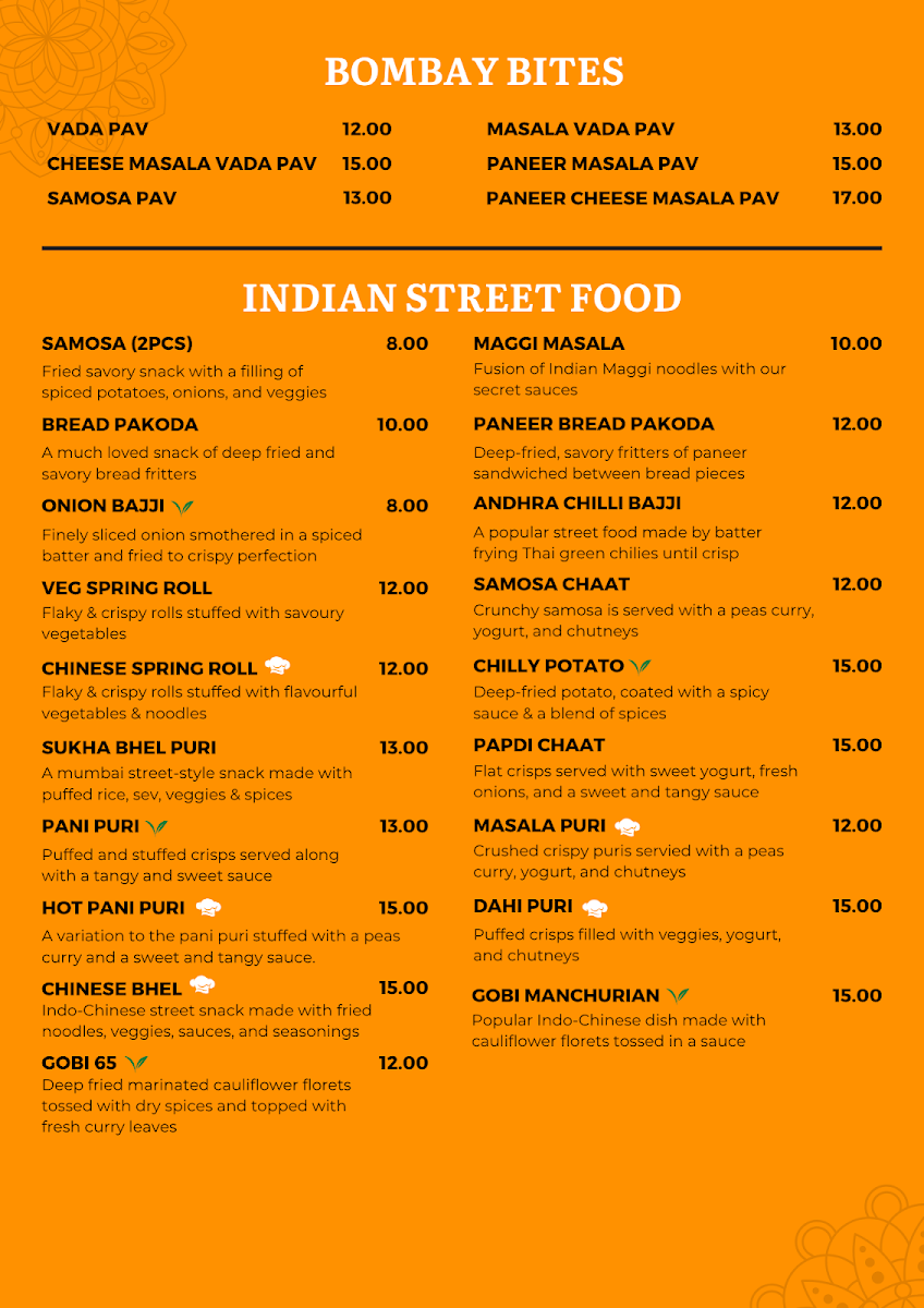 Thosai Cafe Menu - Image 5